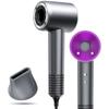 2025 Top Hair Dryer with 300 Million Negative Ions for Fast Beautiful High Smart Temperature 4 Temperature Settings 3 Airflow Overheat with Magnetic