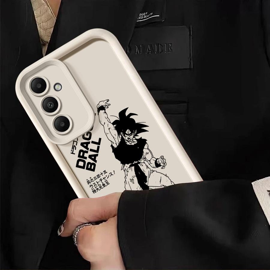 Чехол-бампер Soft Shell для Samsung Galaxy A16 A23 A12 A36 A14 A32 A34 A56 A26 A22 A24 A13 A33 Dragon Ball Goku Trunks