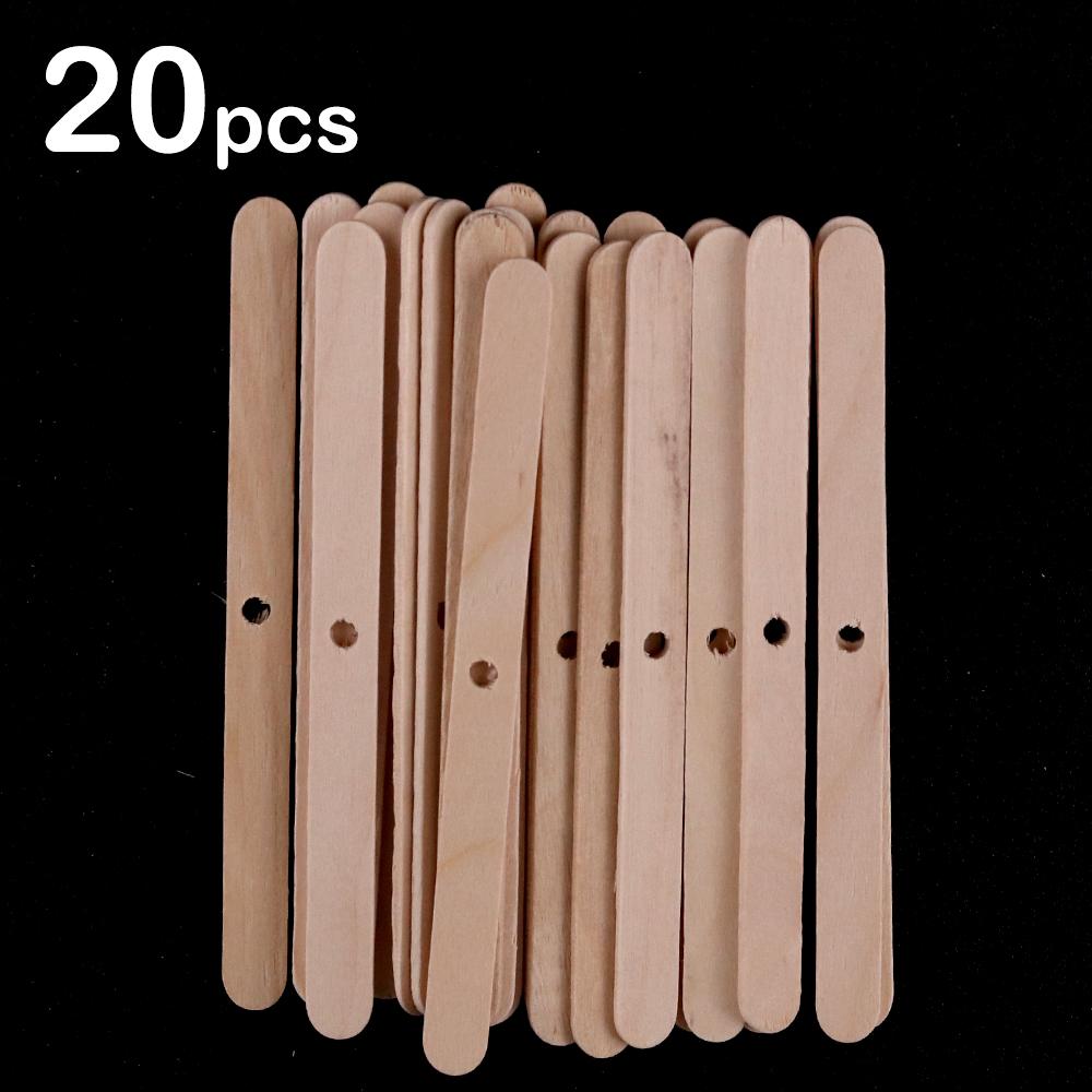 30pcs Wooden Wax Core Holder Soy Wax For Candles Aromatherapy Candle Making Tool Candle Making Supplies Wick Centering Device