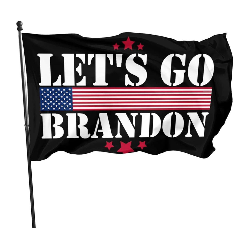 LET'S  BRANDON Flag 90*150cm Outdoor Banner Interior Decoration