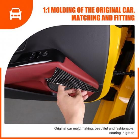 Накладка на боковой динамик двери из углеродного волокна для TOYOTA GR Supra A90 -