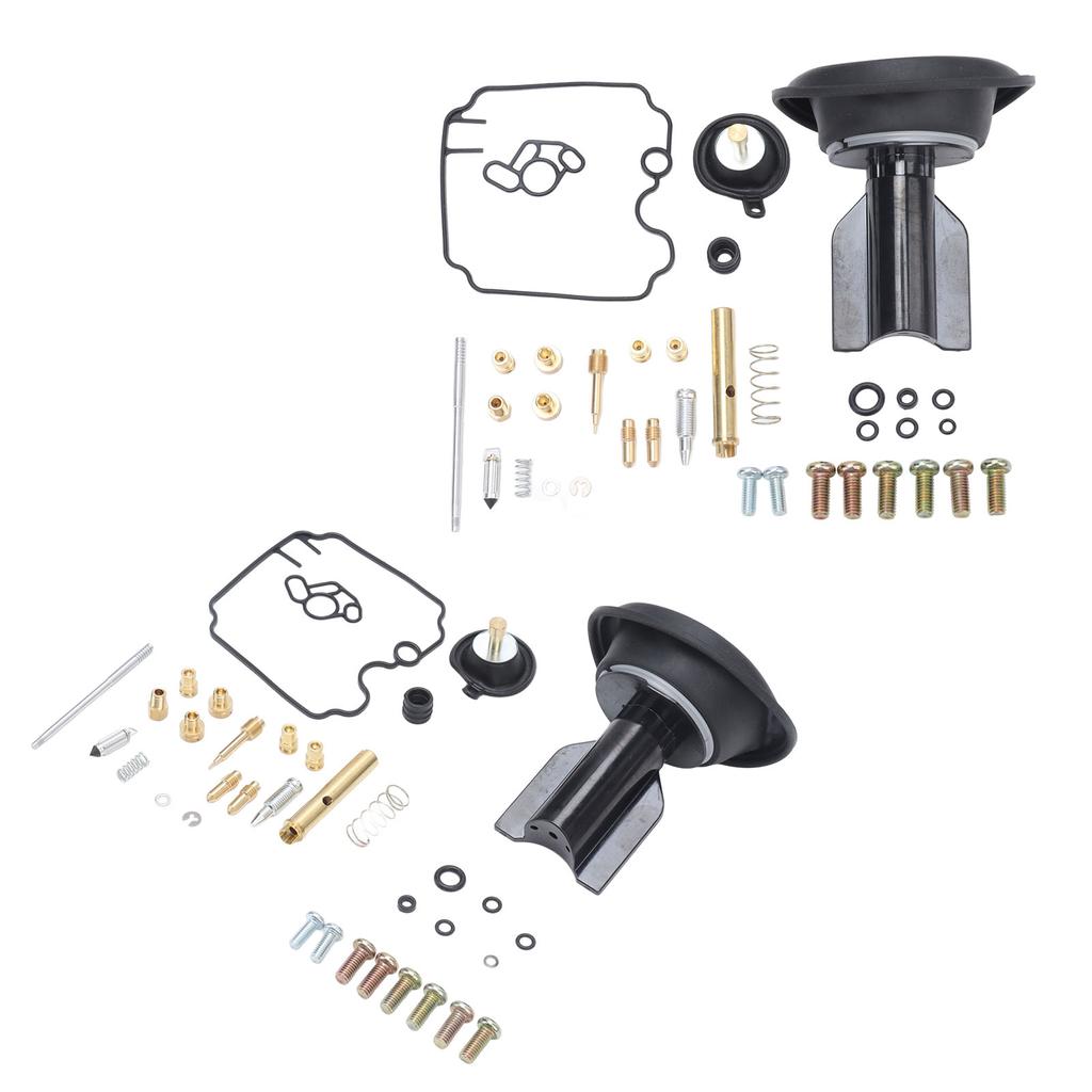 72 Pieces Carburetor Repair Kit with Plunger Diaphragm Gasket O Ring Float Valve Needle for TDM850 XTZ750 Motorcycle