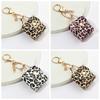 Leopard Print Keyring Mini Bag Pendant Fashion Backpack Hanger  DIY Accessories