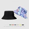 Hat Versatile Style Leaf Printing Womens Sunshade Hatscaps Fishermans
