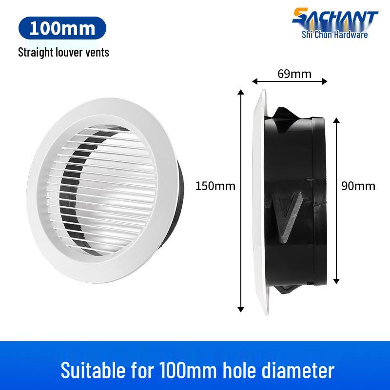 Регулируемый круглый ABS-диффузор для центрального кондиционирования