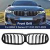Front Center Hood Kidney Grill for BMW 6 Series GT G32 -2022  Auto Bumper Kidney Grills Gloss Black Replacement