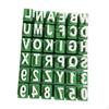 Alphabet Letter Number Stamps Stamper Seal Set Classroom Rewards for Boys Girls and