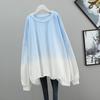 Winter Women Sweatshirt Oversized Fleece Pullover Long Sleeve Casual Half High Neck Cotton Thickened Loose Warm Sweater Top