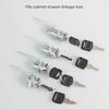 Three-Link Metal File Cabinet Drawer Lock Cylinder