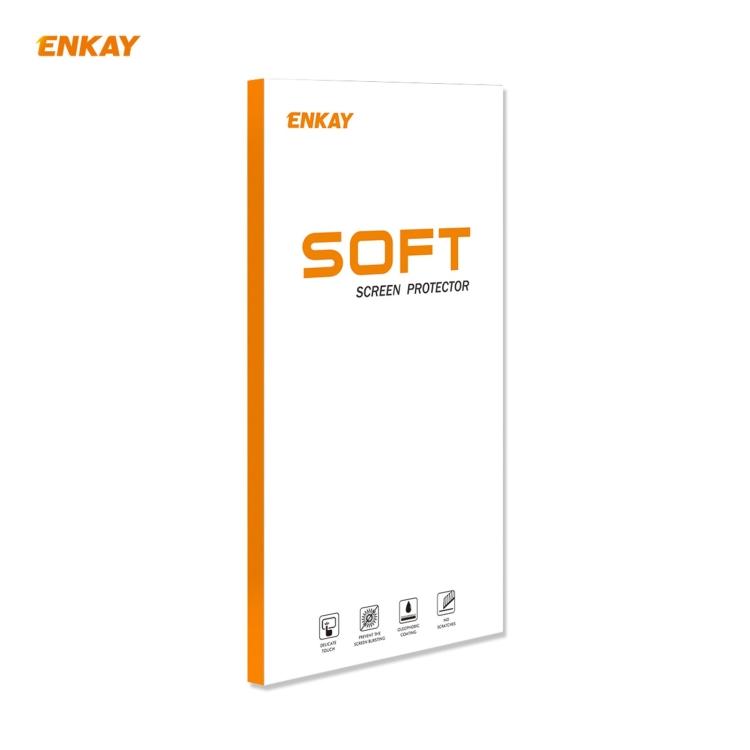 For OnePlus 9 Pro ENKAY Hat-Prince 3D Full Screen PET Curved Hot Bending HD Screen Protector Soft Film