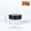 5-50 г Матовая стеклянная баночка для крема Пустая баночка для макияжа Банки Бутылочки для крема для лица для ухода за кожей