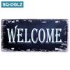 [SQ-DGLZ] Hot Coffee License Plate Store Bar Wall Decoration Tin Sign Vintage Metal Sign Home Decor Painting Plaques Art Poster