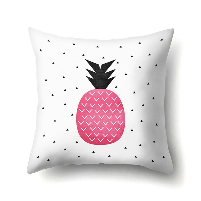 Polyester Pillowcase Automobile Decoration Home Printed Pillowcase