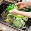 Ясные контейнеры для хранения Корзина для мытья овощей Сливные контейнеры Produce Saver