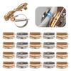 15Pcs Magnetic Metal Pin Brooch Converter Harm Free Clothing Magnet Buckle Brooch Converter For Scarf Clasp Name