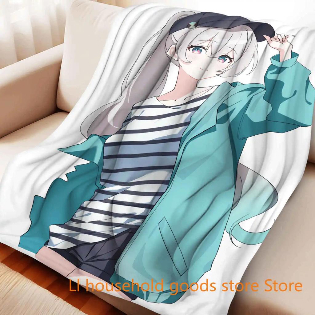UltraSoft DoubleSided Flannel Fleece Throw Blanket Kawaii Anime Design Warm Cozy for Kids Adults Home Textile