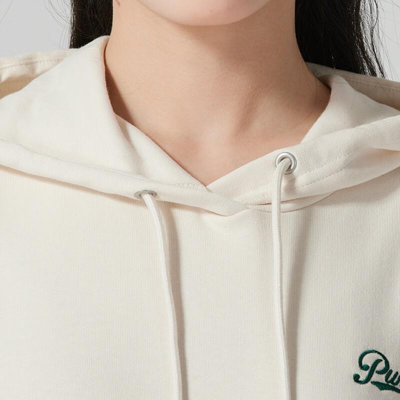 PUMA Sweatshirts Women's Beige Hooded Moderate Other 630951-80