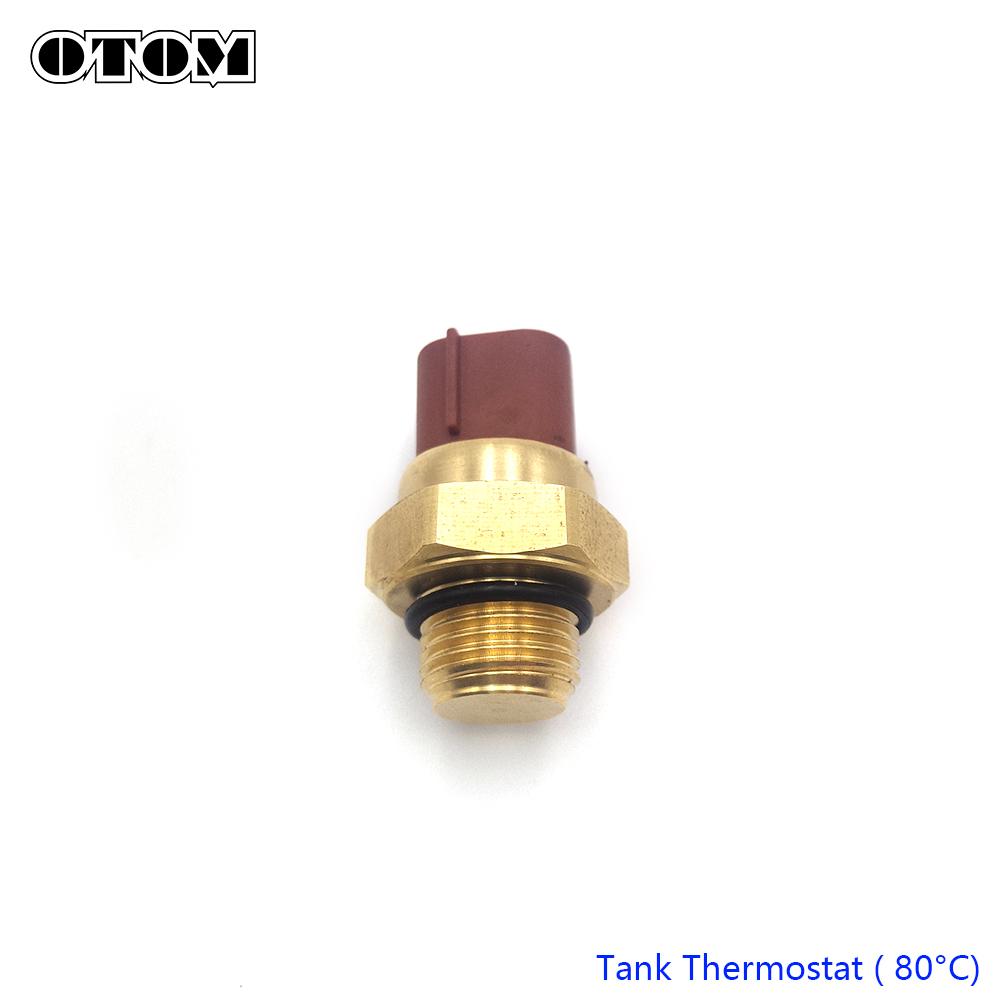 OTOM 65/80/85/88 Degree Radiator Coolant Fan Temperature Sensor Water Temp Switch M16x1.5 For Honda KTM Yamaha Kawasaki Suzuki