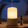 Usb Aromatherapy Essential Oil Diffuser Ultrasonic Atomizer Quiet Mist Maker For Bedroom With Warm Lamp Household Air Humidifier