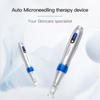 KinseiBeauty A6 Микроигольная ручка 6 Цифровая скорость Беспроводная микроигла Derma Pen Микроигольная терапия Уход за кожей лица