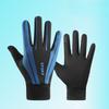 Cycling Gloves Men and Women Outdoor Sports Driving Fishing Anti-slip Floppy Ice Silk Full Finger Touch Screen Fishing Gloves