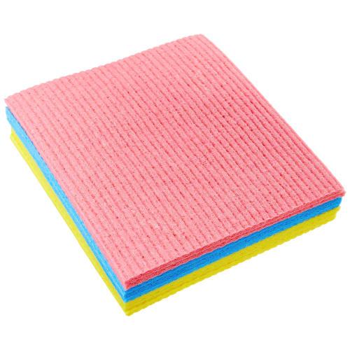 Vileda Sponge Cloths - Extra High Suction - 8 Pack (Assorted Colors)