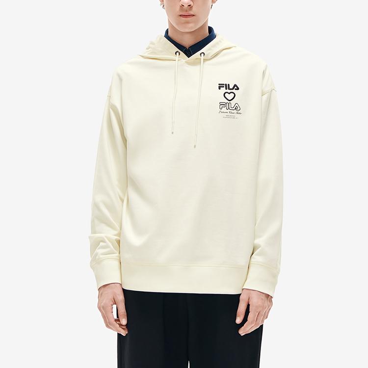 New FILA Sweatshirts Men's Xuan White F11M219211FIV