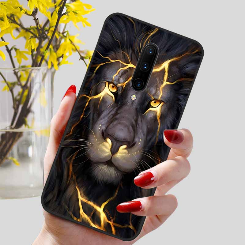 Phone Cover For Oneplus 7 Pro Case Lovely Printed TPU Silicon Soft Capa On for One Plus 7 7T Pro Oneplus7 7Pro Protection Covers