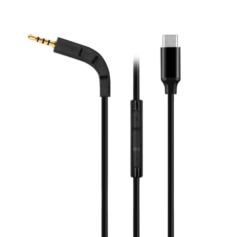 Durable Cable for B&W P7 Headphone Extension Cord Nylon/TPE Wire Improve Your Listen Experience Hifi Sound Cord 120cm