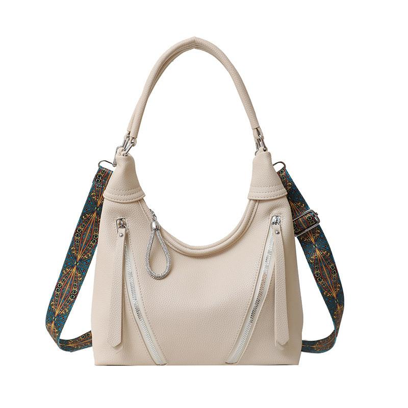 Ielgy Underarm Bag Ladies Casual Trendy Fashion Portable One-Shoulder Cross-Body Tote Bag