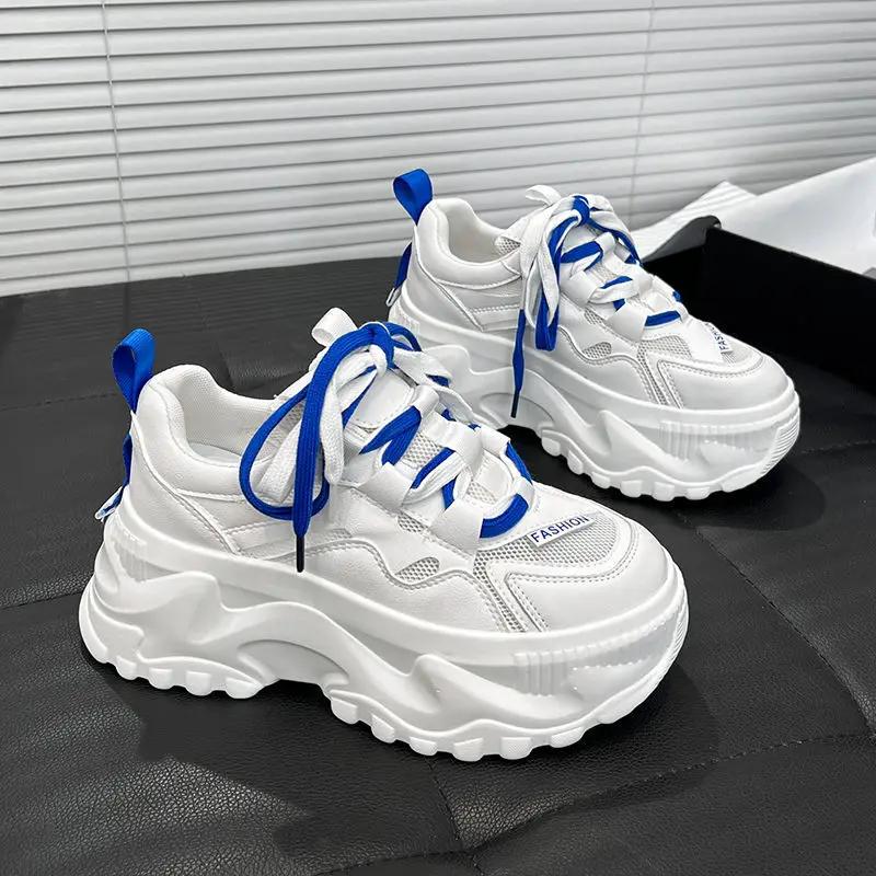 Fashion Fashion Women Sneakers New Women's Vulcanized Shoes Thick Bottom Slip On Female Women Shoes Plus Size