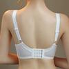 Нижнее белье большого размера Женское мягкое нижнее белье с регулировкой на стальном кольце Тонкое кружевное бюстье с эффектом пуш-ап