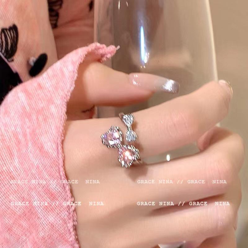 Кольца в виде бабочек и змей Niche Design: Стильный комплект ювелирных изделий класса люкс для модных девушек