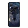 Для Huawei Pura 80 Ultra 5G Чехол Волк Тигр Лев Кот Черный Силикон Мягкий Чехол для Телефона Для Huawei Pura80 Ultra Задняя Крышка Чехол Para