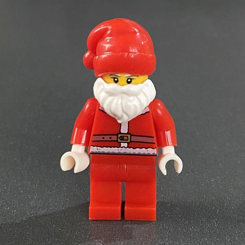 Домашний небольшой кирпичный Moc, совместимый с минифигурками, рождественские украшения для города, аксессуары Санта-Клауса