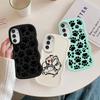 Cute Pet Paw Prints Soft Phone Cover Case for Samsung Galaxy A14 A13 A16 A12 A15 A11 A52 A21s A23 A03 A05 A22 A06 A33 A53 A04