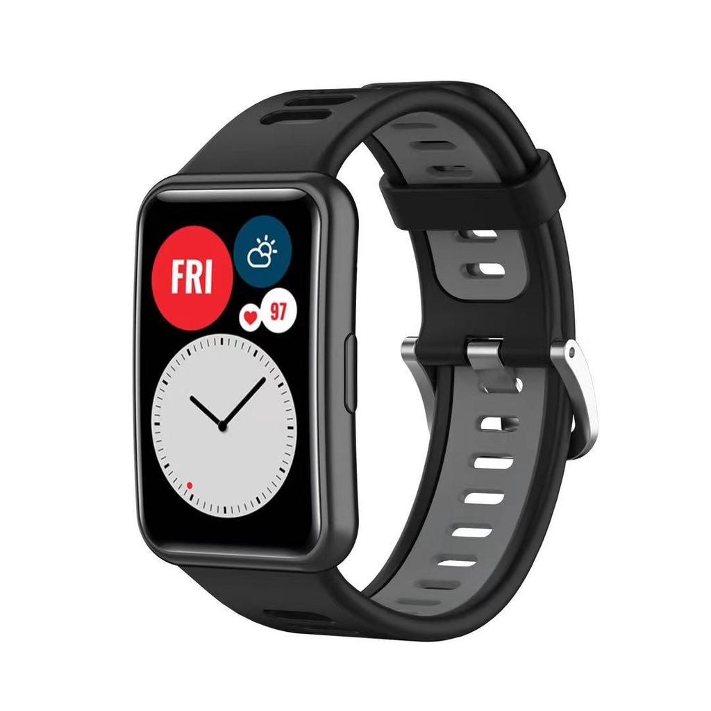 Силиконовый ремешок для Huawei Watch Fit Оригинальный сменный ремешок для умных часов Аксессуары для часов Для Huawei Watch Fit Новый Corre