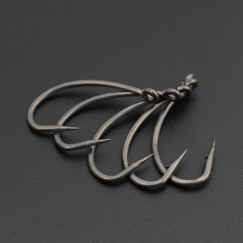 Карповые крючки для карпа, изогнутые для поводков, профессиональные крючки с хвостовиком