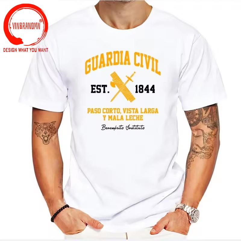 Spain Guardia Civil Mod T Shirt Unisex Fashion Trendy Casual Clothing Stylish Tops Tee Shirt Leisure Tshirt Unisexs Tshirt