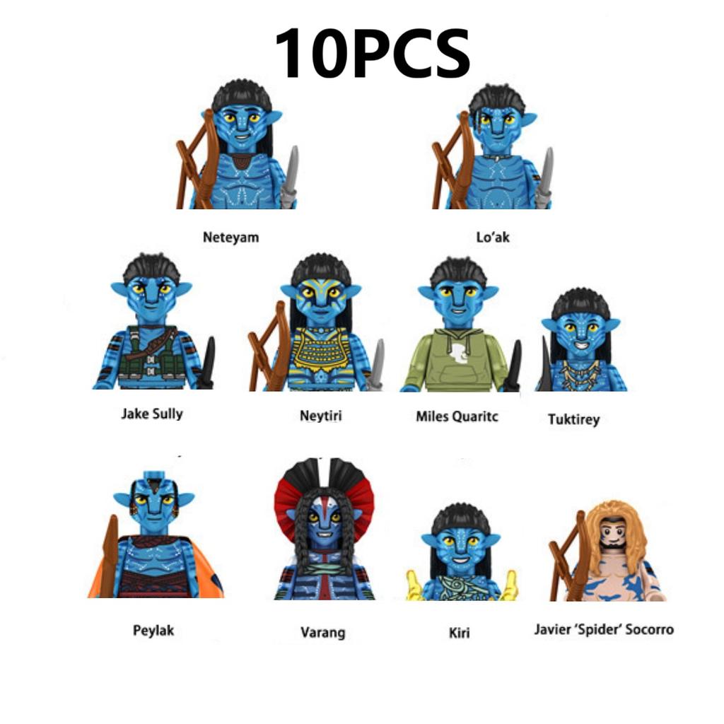 Новый набор Аватар Строительные Блоки Мини Фигурка Джейка Салли Игрушки