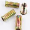 Colored Zinc Hexagonal Countersunk Nuts with Internal/External Threads for Furniture (M6/M8/M10)