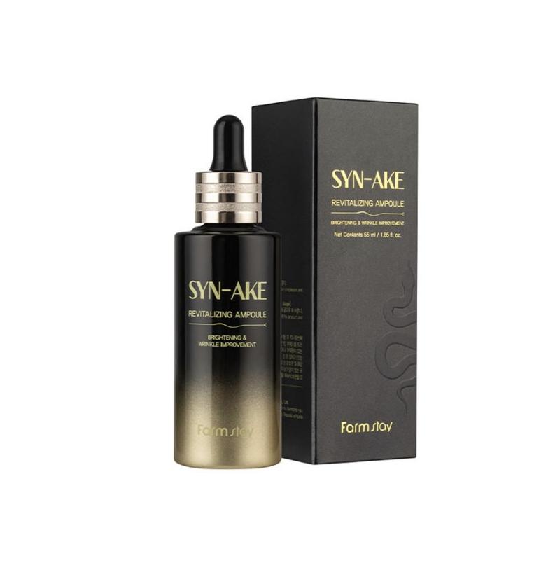 FARM STAY Syn-Ake Revitalizing Ampoule 55ml (3 Options)
