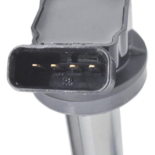 Iridium Spark Plug Ignition Coil Pack UF596 Set of 4pcs Compatible with 2009 2010 2011 Toyota Corolla S Matrix Prius 2012 2013 2014 CT200h IM XD