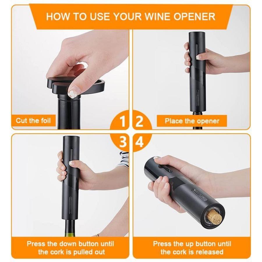 Новый набор для открывания бутылок красного вина, многофункциональный подарочный набор, набор для открывания бутылок красного вина, пластиковый электрический набор