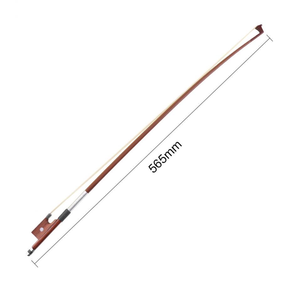 1/4 Red Sandalwood Violin Bow Lever High Elastic Horsetail Violin Bow Violin Accessories