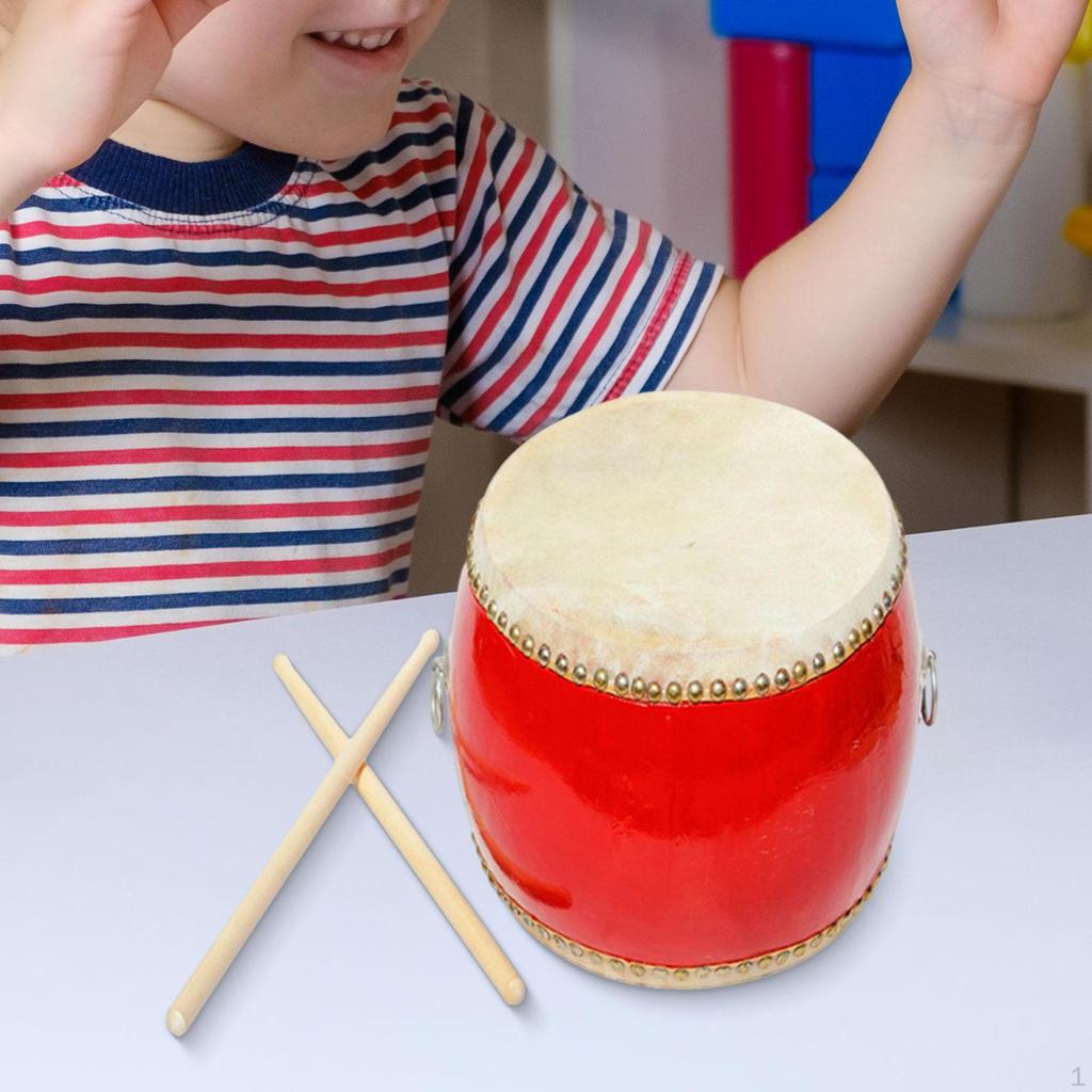 Traditional Chinese Waist Drum Hand for Performance Accompaniment Dance