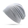 Hip-Hop Knitted Bonnet Hat Solid Color Running Cap New Slouchy Beanie  Unisex Men Women