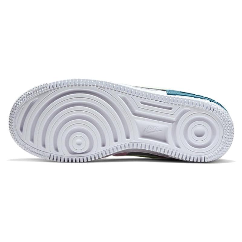 Nike Женские кроссовки Air Force 1 Low Shadow Barely Volt Oracle Aqua CK3172-001