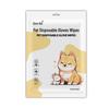 Домашние кошки и собаки очищающие салфетки без смывания: Дезодорирующие перчатки для сухого купания для кошек и собак