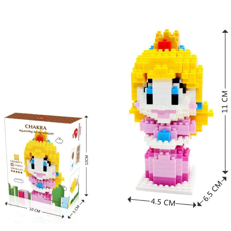 Super Mario Bros Plastic Puzzle Toy For Kids Educational Building Blocks Gift